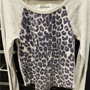 Express Textured Knit Sweater